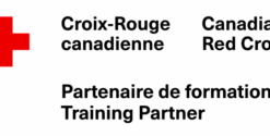 Croix-Rouge canadienne, logo partenaire de formation.