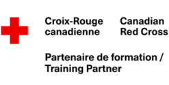 Logo de la Croix-Rouge canadienne, partenaire formation.
